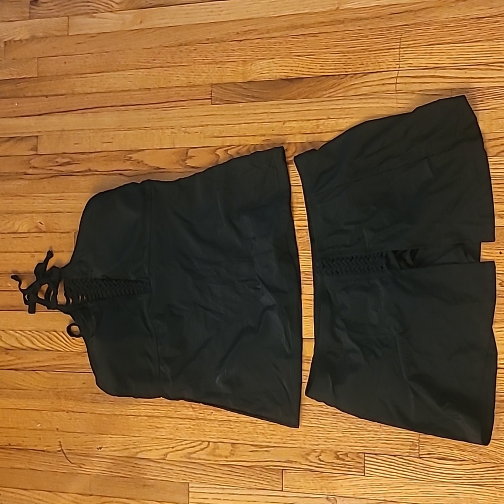 A New Black Accent Swimwear 2 piece bathing suit